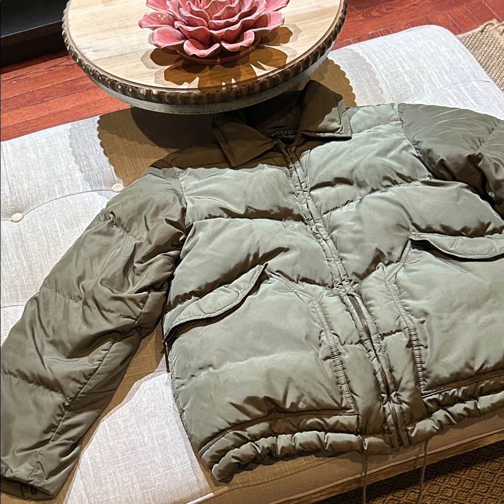 Weekend By Max Mara Green Oversized Padded Puffer Jacket Size 4